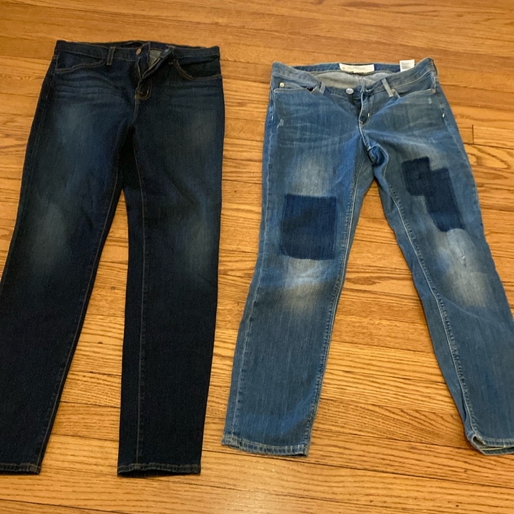 J BRAND and L.O.G.G H&M jeans -copy of Louis Vuitton Jean